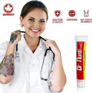  Dr. Numb – Professional-Grade Lidocaine Cream 