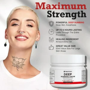 Key Features of Treatonic Maximum Strength Numbing Cream