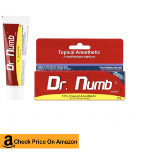 2. Dr. Numb 5% Lidocaine Cream