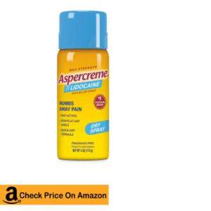 8. Aspercreme Lidocaine Pain Relief Cream