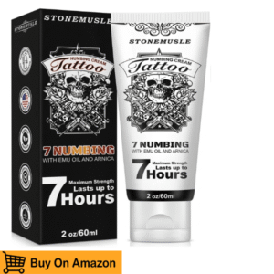 Stonemusle 8 Hours Maximum Strength Tattoo Numbing Cream