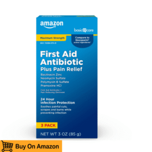 Amazon Basic Care Triple Antibiotic Ointment