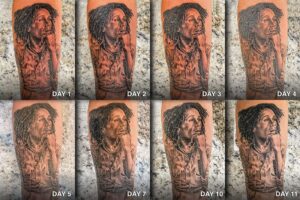 The Fresh Tattoo Healing Process (Day-by-Day Timeline)