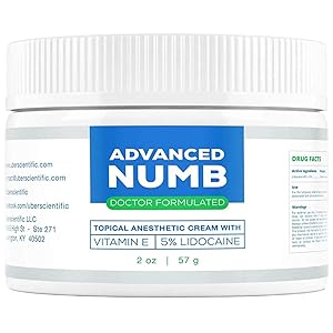 Advanced Numb Topical Anesthetic Cream