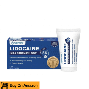 WELMATE 5% Lidocaine Numbing Cream