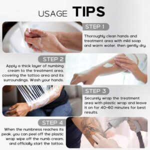 How to Use Tattoo Numbing Cream